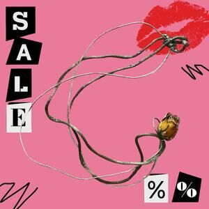 Y2K Noir Cottage core VTG Green Silk Cord Real Rose 26"  90s Goth Necklace